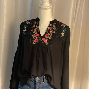 Embroidered blouse